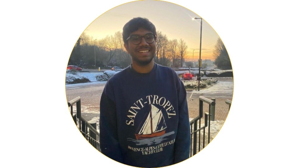 Siddesh Jammi, Lead Data Scientist at adCasa, enjoying a snowy evening.